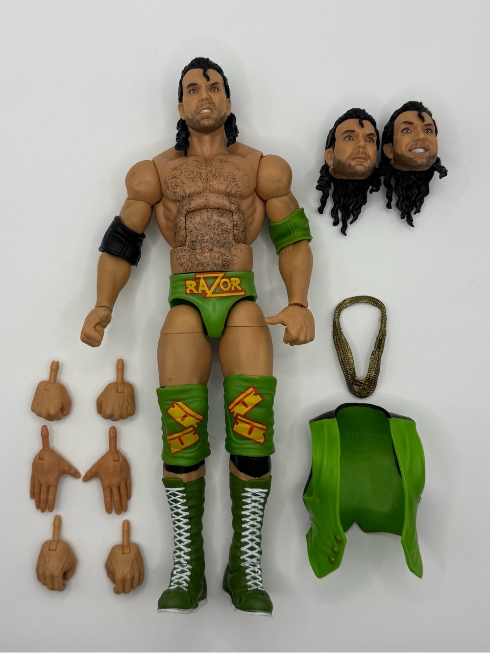 2025 WWE Mattel Ultimate Edition Greatest Hits Series 6 Razor Ramon (ELITE swap)